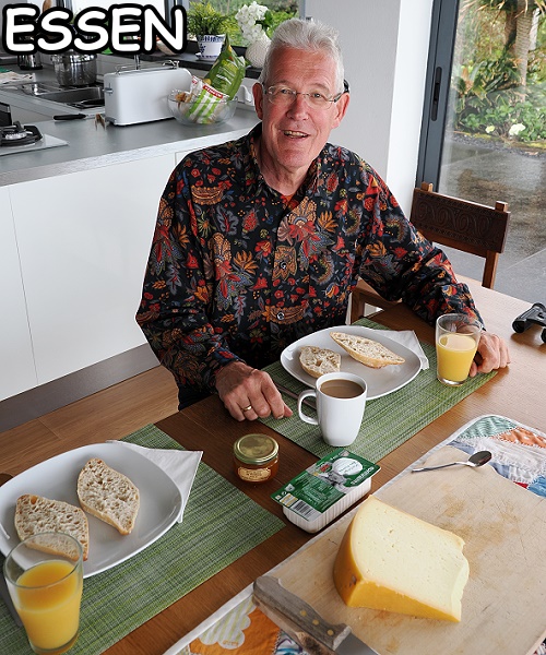 Frühstück mit Käse