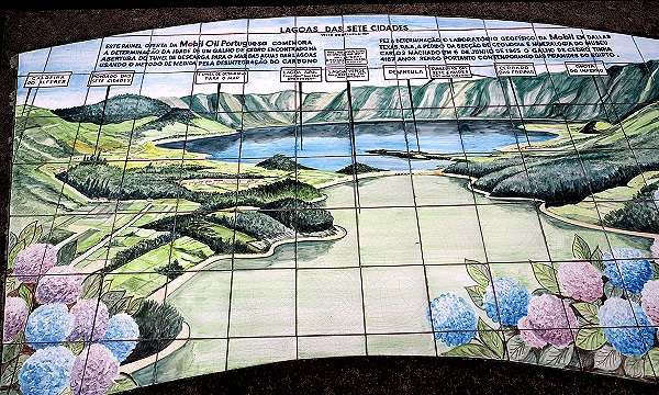 Panorama am Lagoa de Sete Cidades