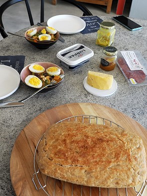 Selbstgebackenes Brot