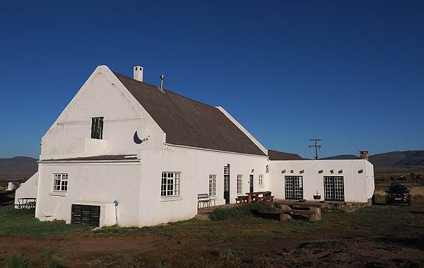 Das Farmhaus von hinten